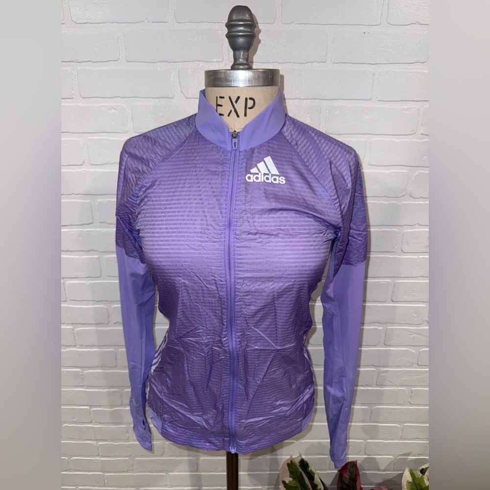 Adidas adizero Lightweight Women's Vibrant Purple Active Jacket